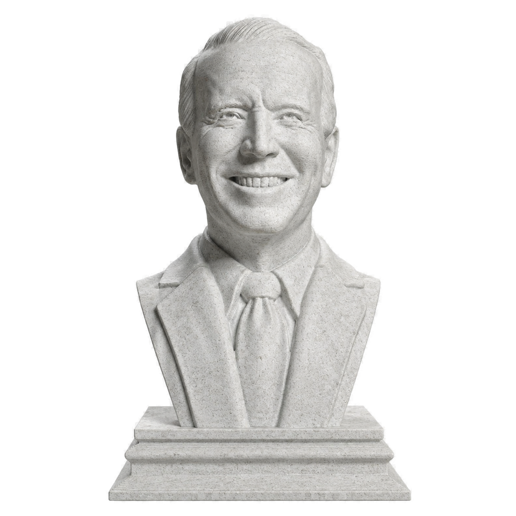 Joe Biden Marble Stone collectible bust