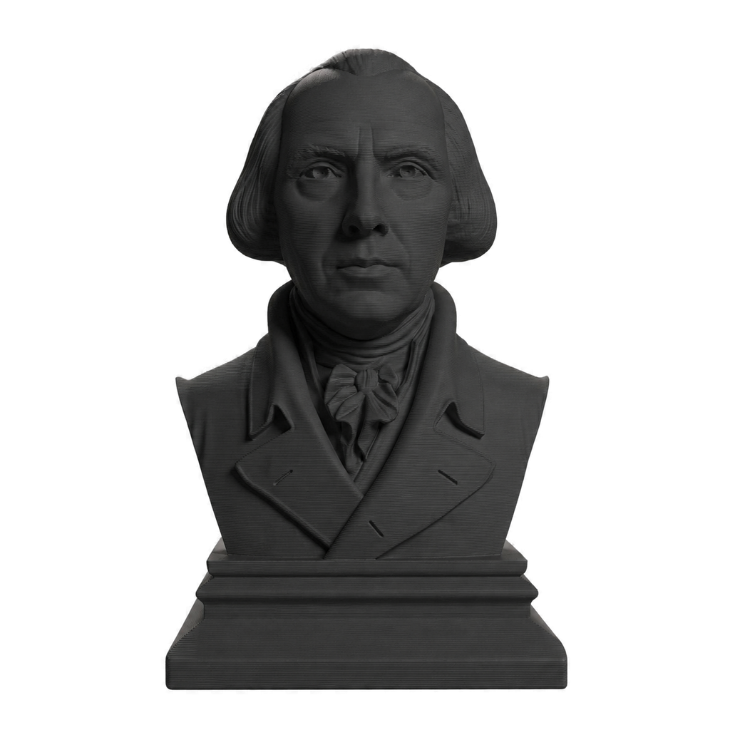 James Madison Charcoal Black collectible bust