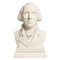 James Madison Ivory White collectible bust