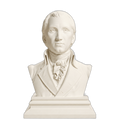 James Monroe Ivory White collectible bust