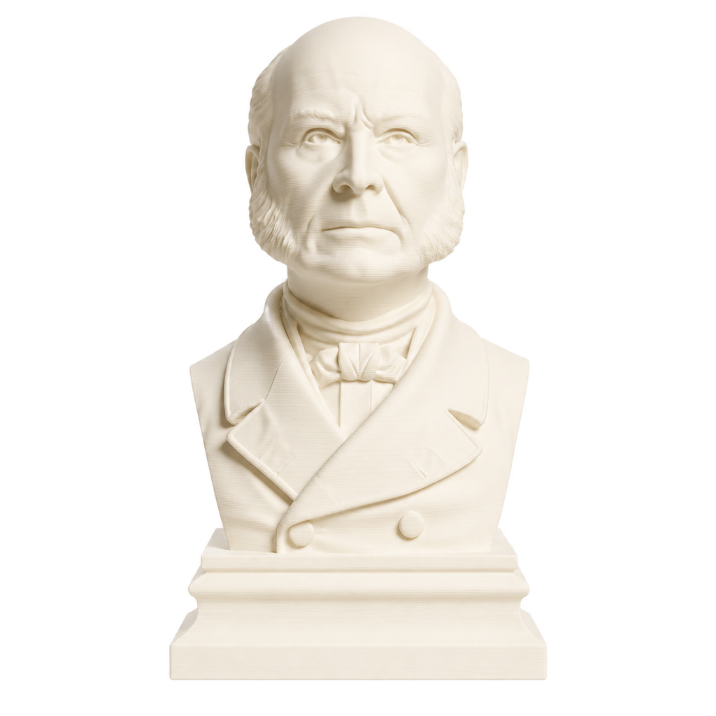 John Quincy Adams Ivory White collectible bust