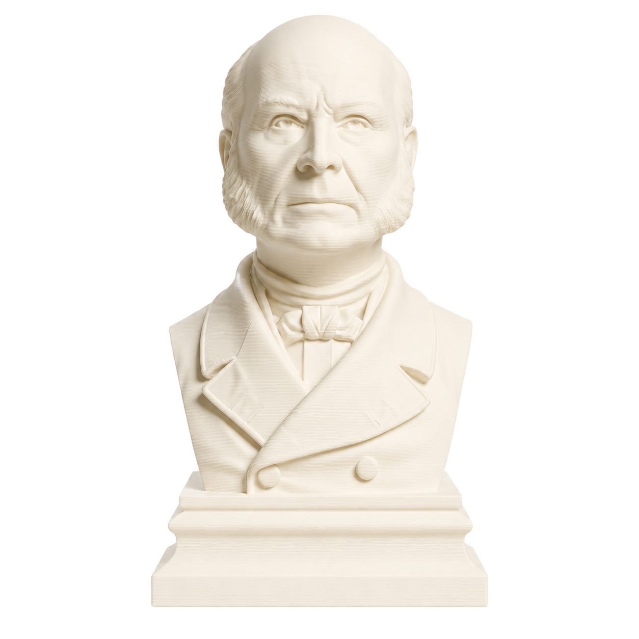 John Quincy Adams Ivory White collectible bust