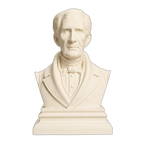 William Henry Harrison Ivory White collectible bust