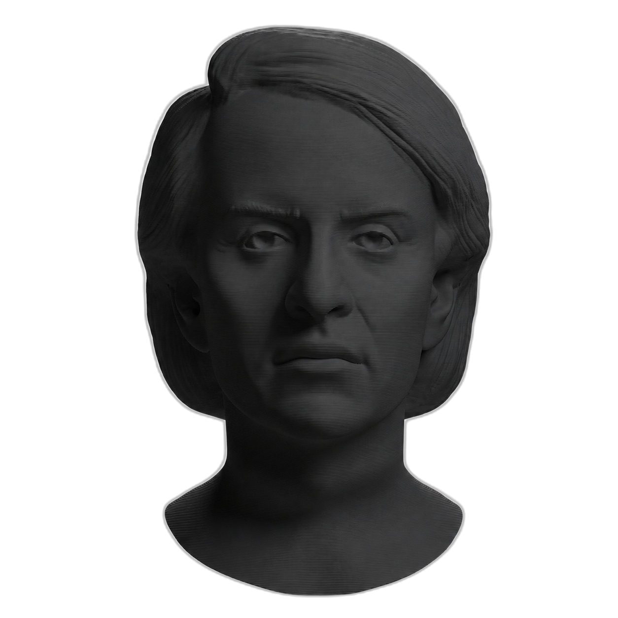 Carl Sagan Charcoal Black collectible bust