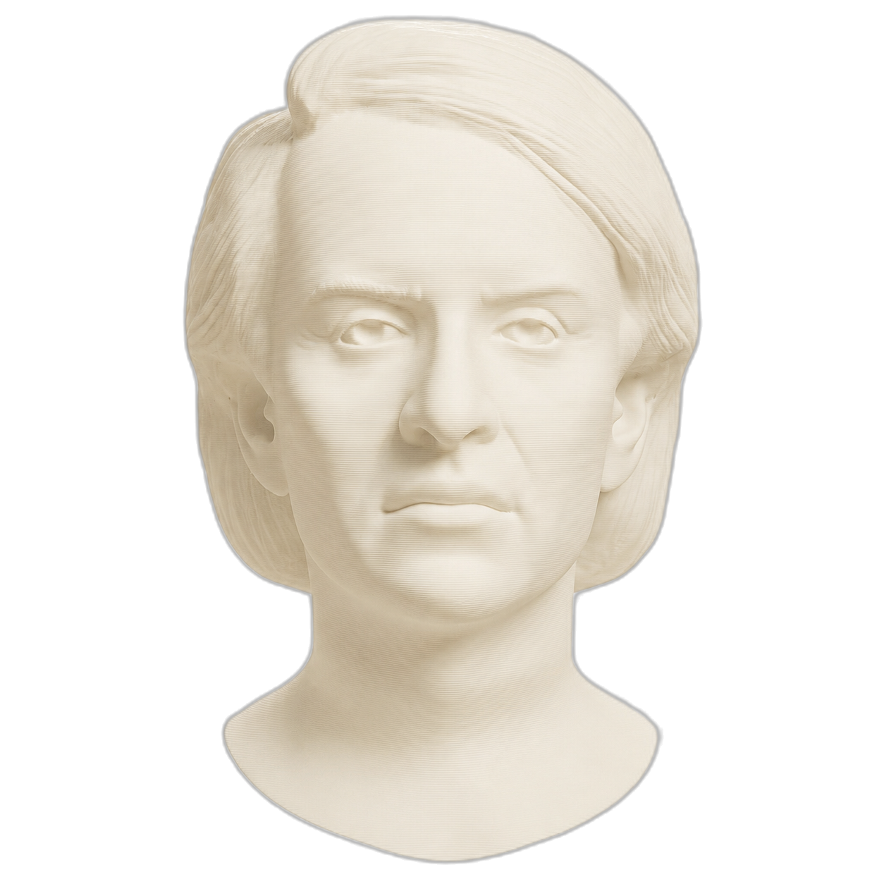 Carl Sagan Ivory White collectible bust