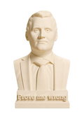 Charlie Kirk Ivory White collectible bust