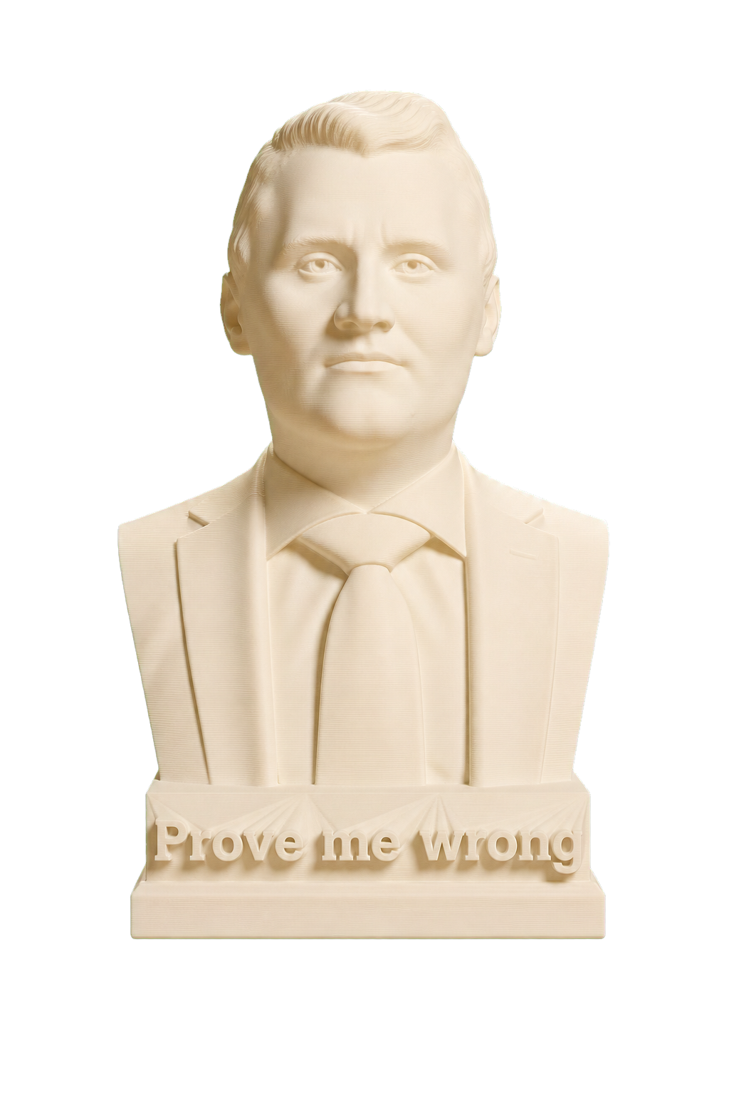 Charlie Kirk Ivory White collectible bust