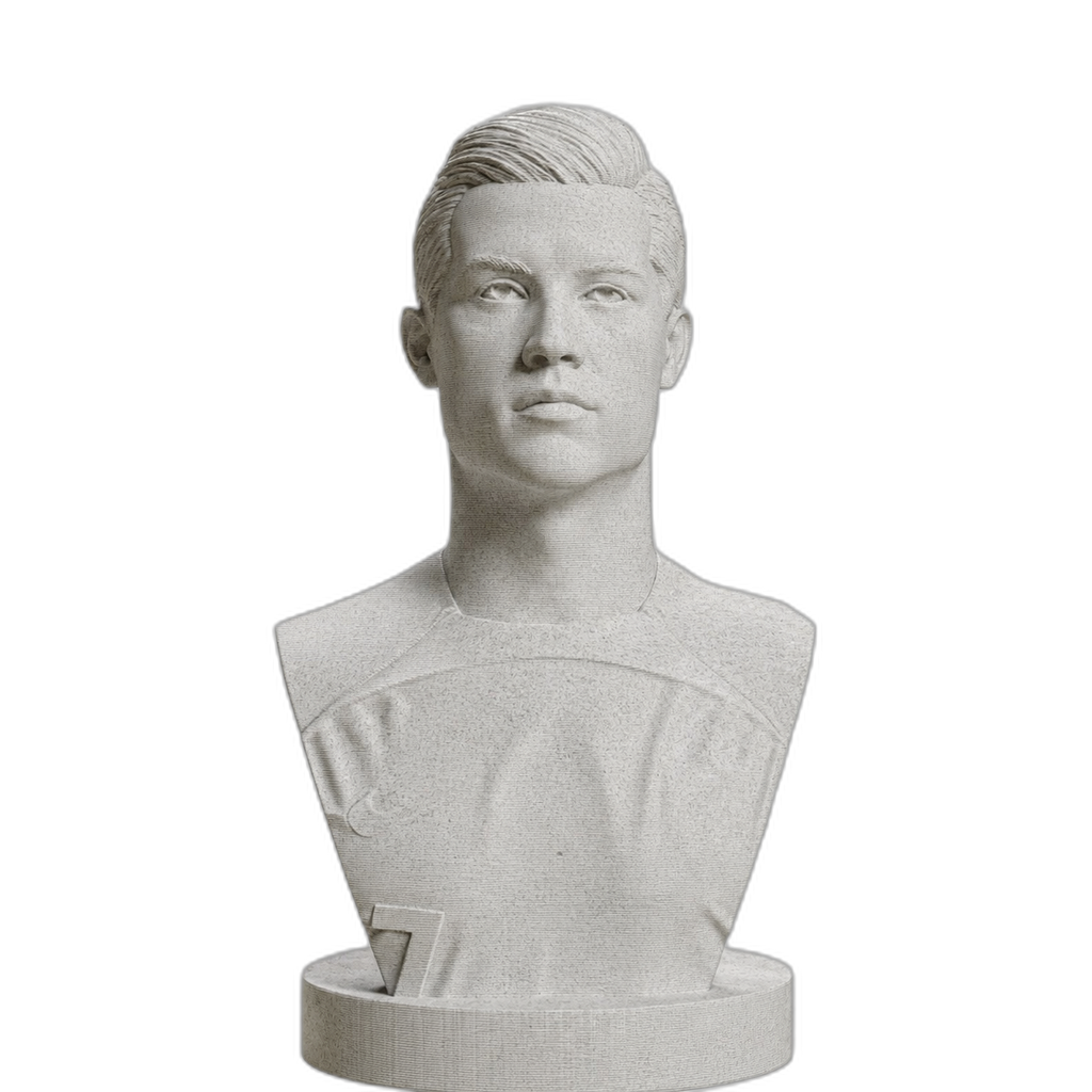 Cristiano Ronaldo Marble Stone collectible bust