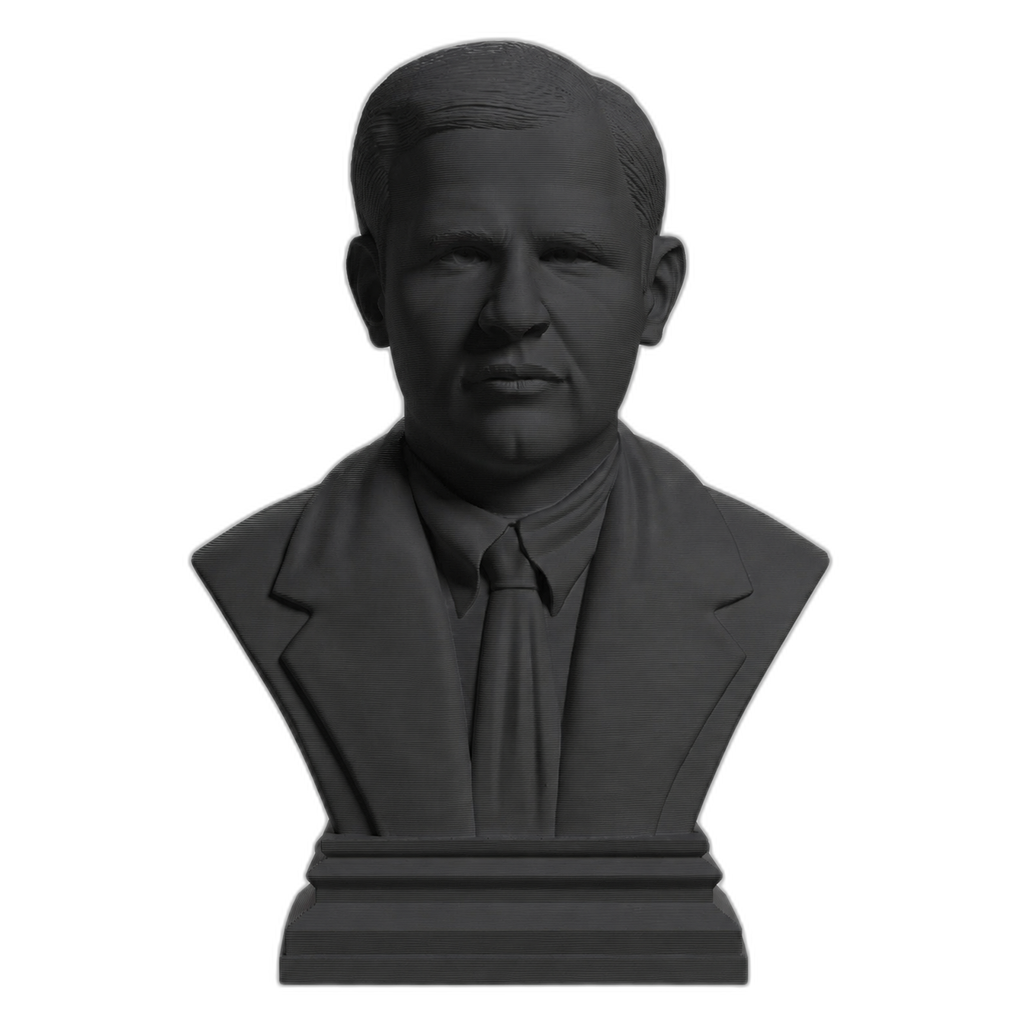 Dietrich Bonhoeffer Charcoal Black collectible bust