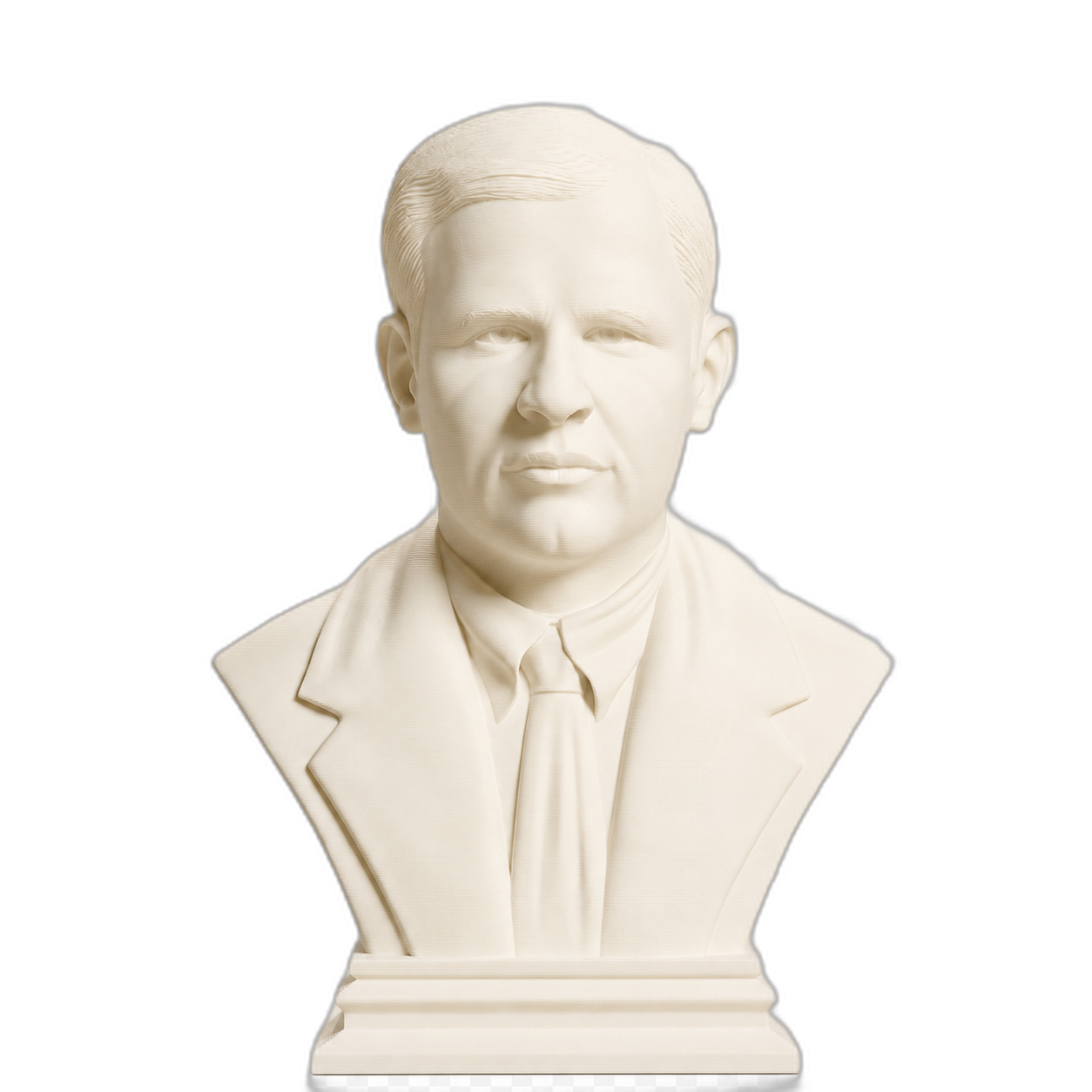 Dietrich Bonhoeffer Ivory White collectible bust