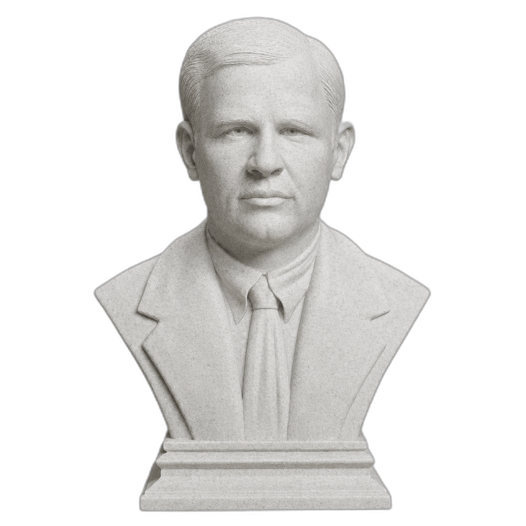 Dietrich Bonhoeffer Marble Stone collectible bust