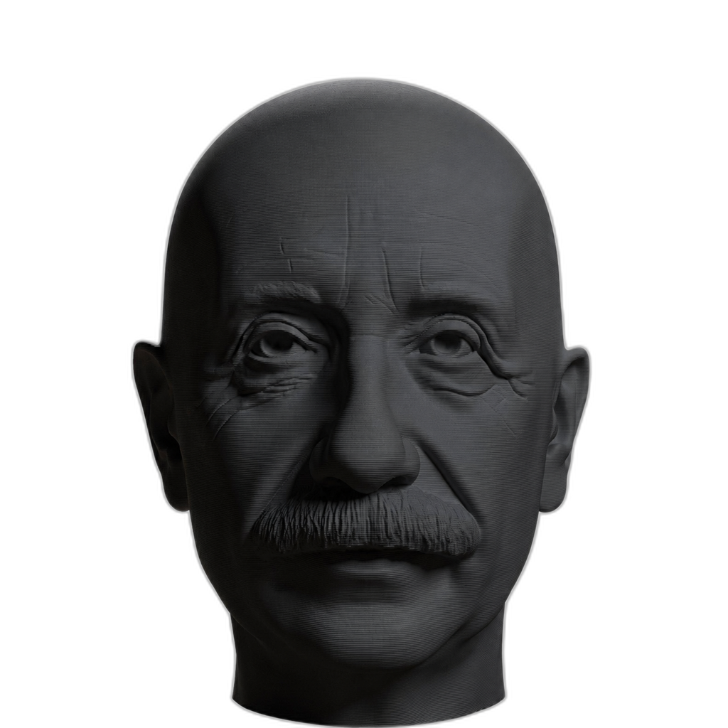 Albert Einstein Charcoal Black collectible bust