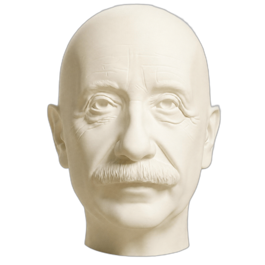 Albert Einstein Ivory White collectible bust