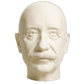 Albert Einstein Ivory White collectible bust