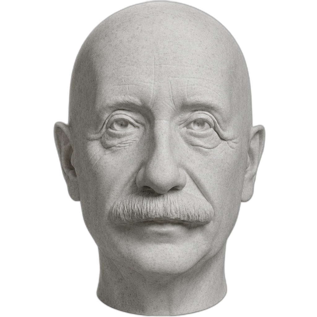 Albert Einstein Marble Stone collectible bust