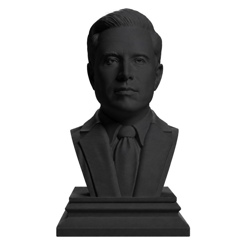 Elon Musk Charcoal Black collectible bust