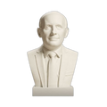 Enrico Fermi Ivory White collectible bust