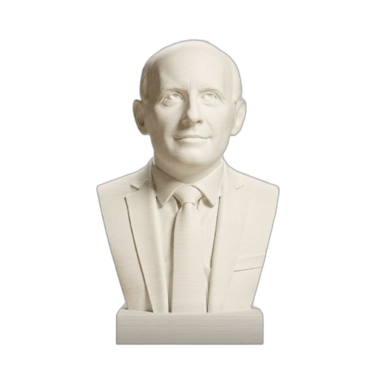 Enrico Fermi Ivory White collectible bust