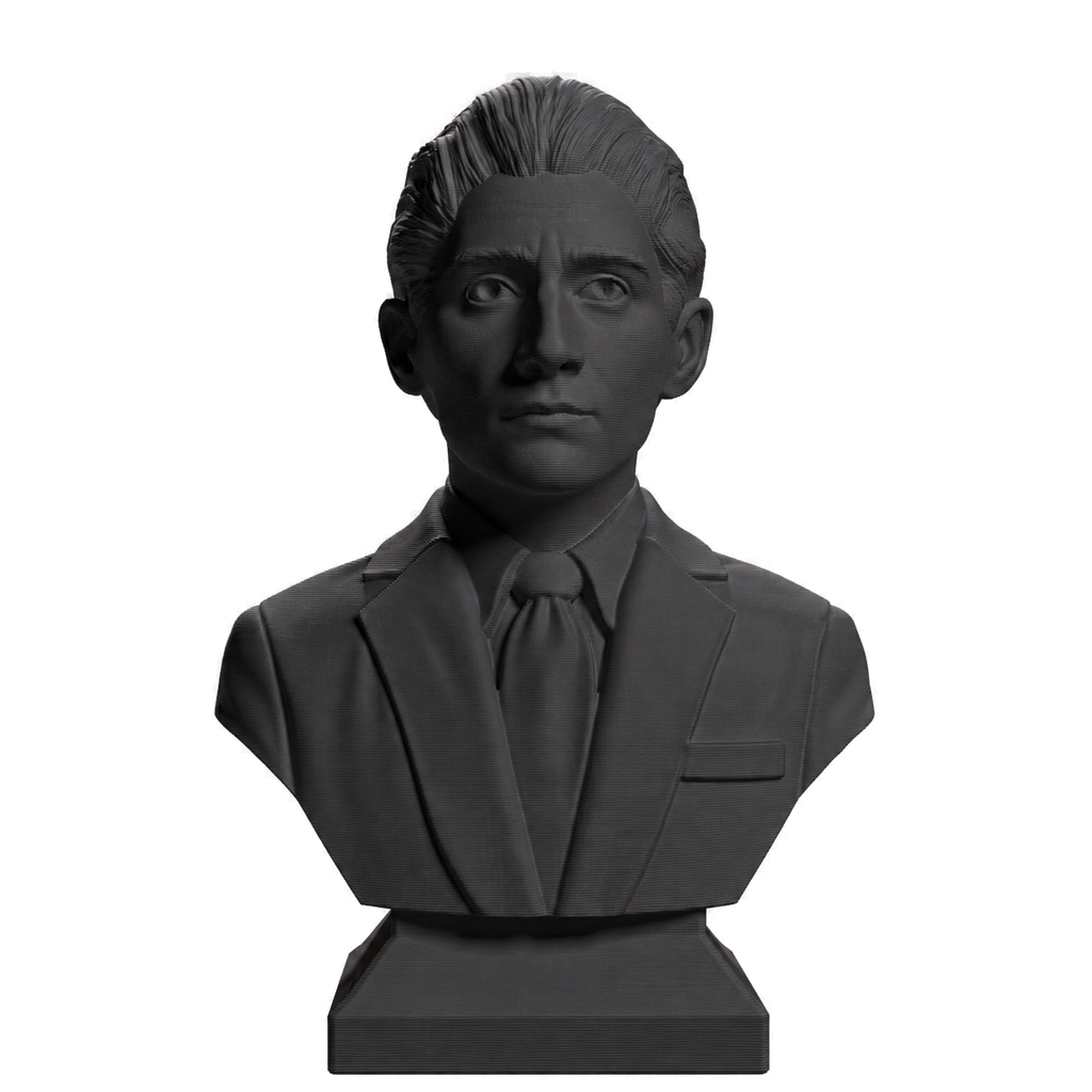Franz Kafka Charcoal Black collectible bust