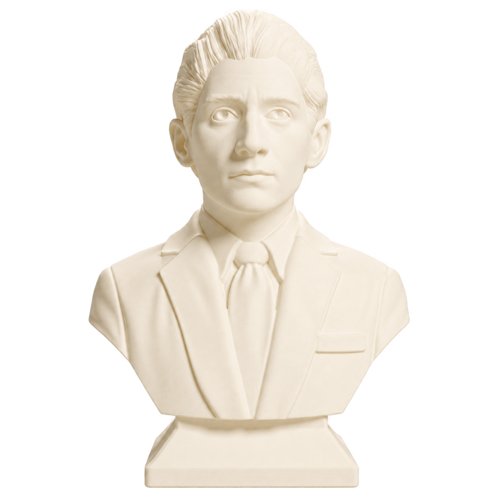 Franz Kafka Ivory White collectible bust