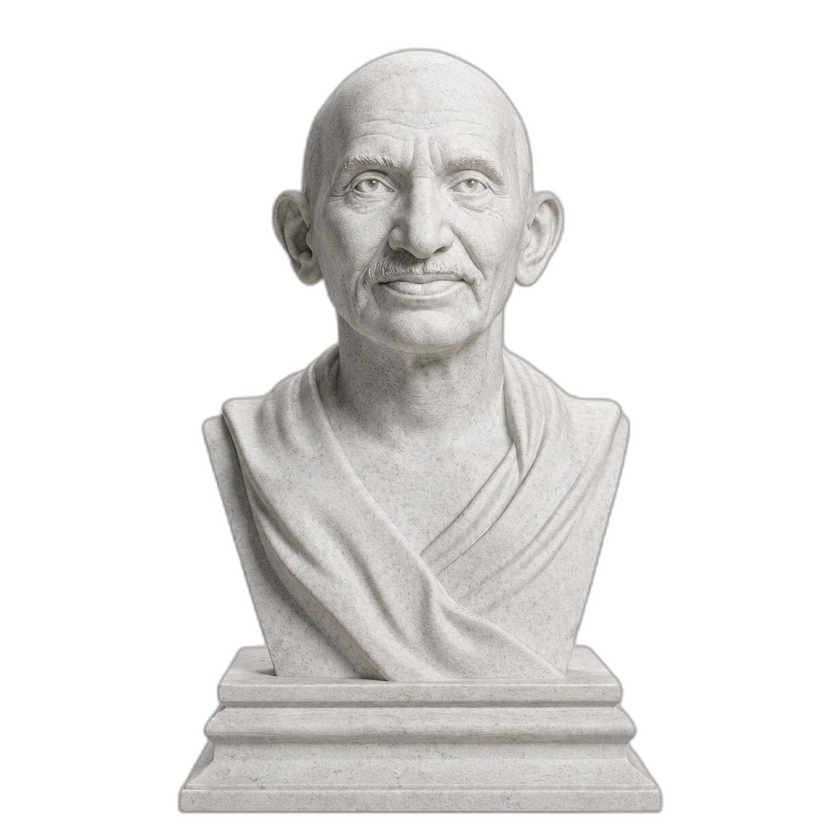 Mahatma Gandhi Marble Stone collectible bust