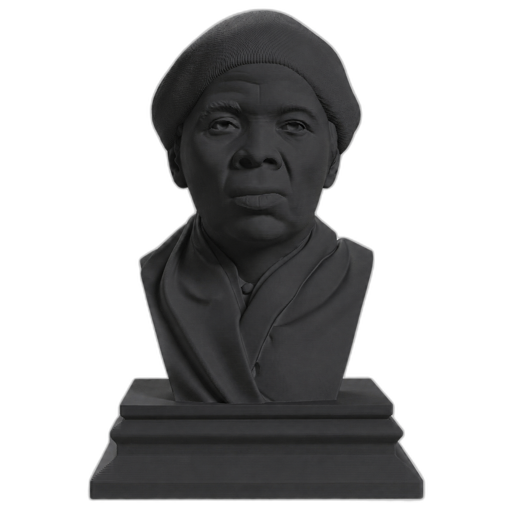 Harriet Tubman Charcoal Black collectible bust