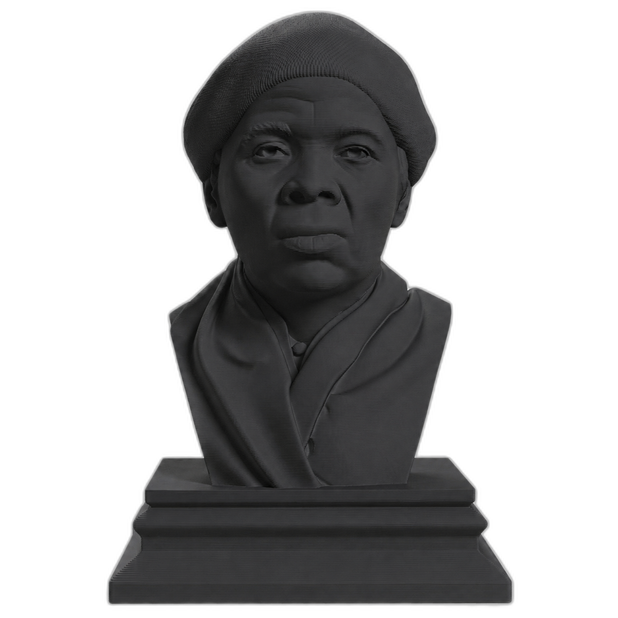 Harriet Tubman Charcoal Black collectible bust