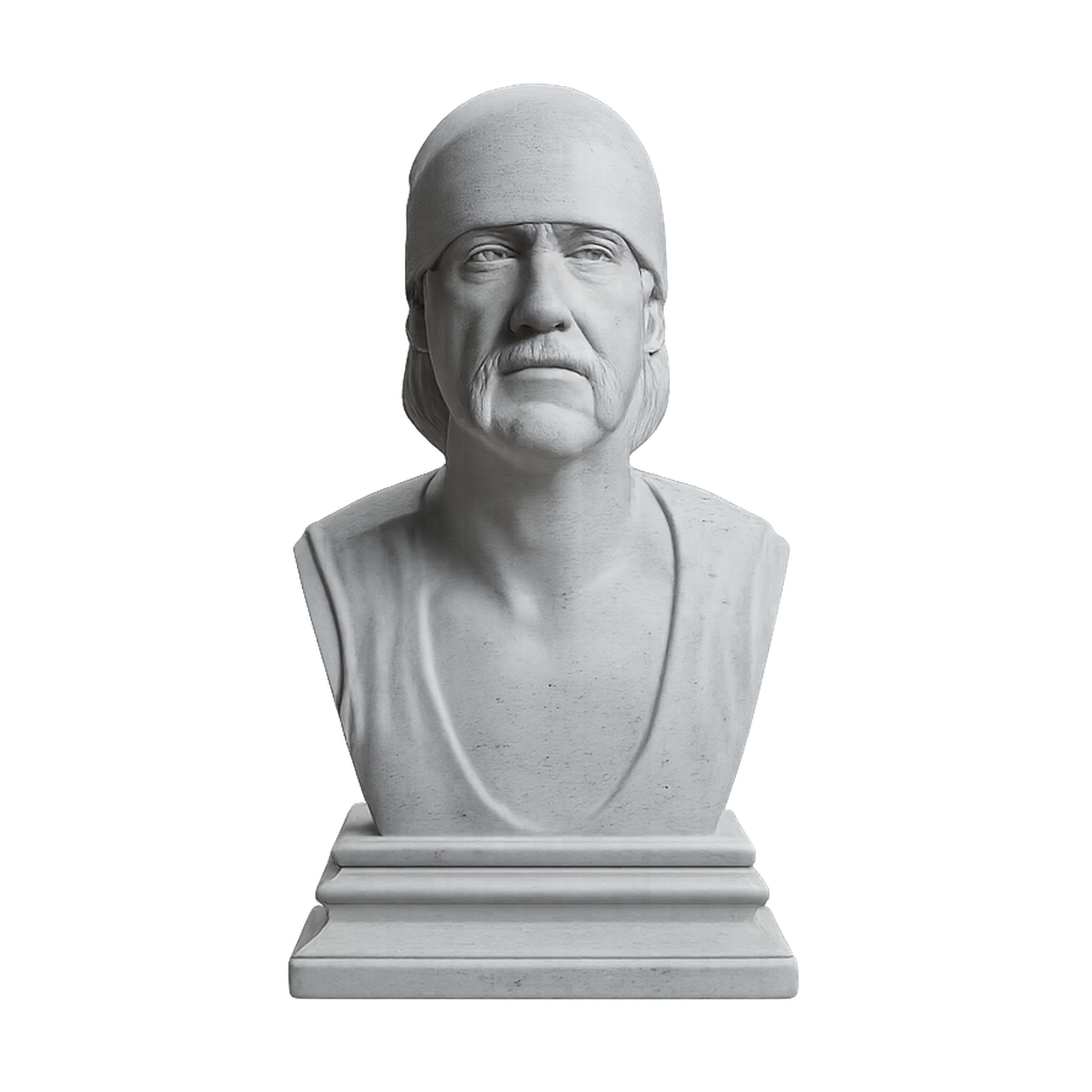 Hulk Hogan Marble Stone collectible bust