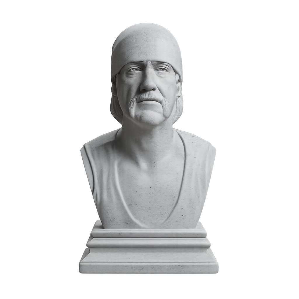 Hulk Hogan Marble Stone collectible bust