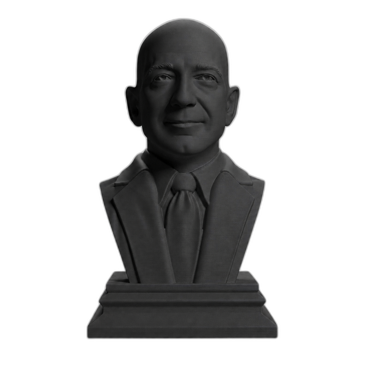 Jeff Bezos Charcoal Black collectible bust