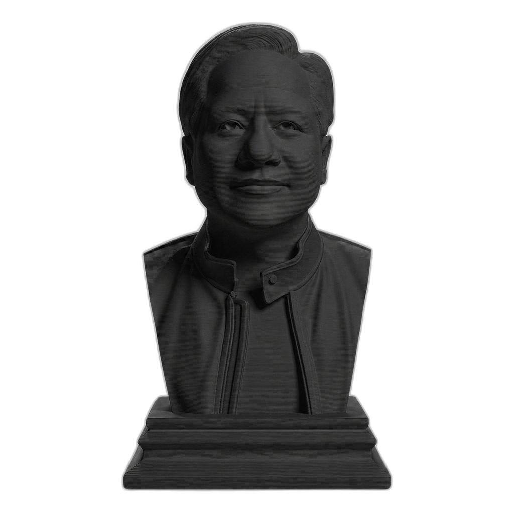Jensen Huang Charcoal Black collectible bust