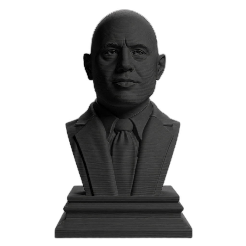 Joe Rogan Charcoal Black collectible bust