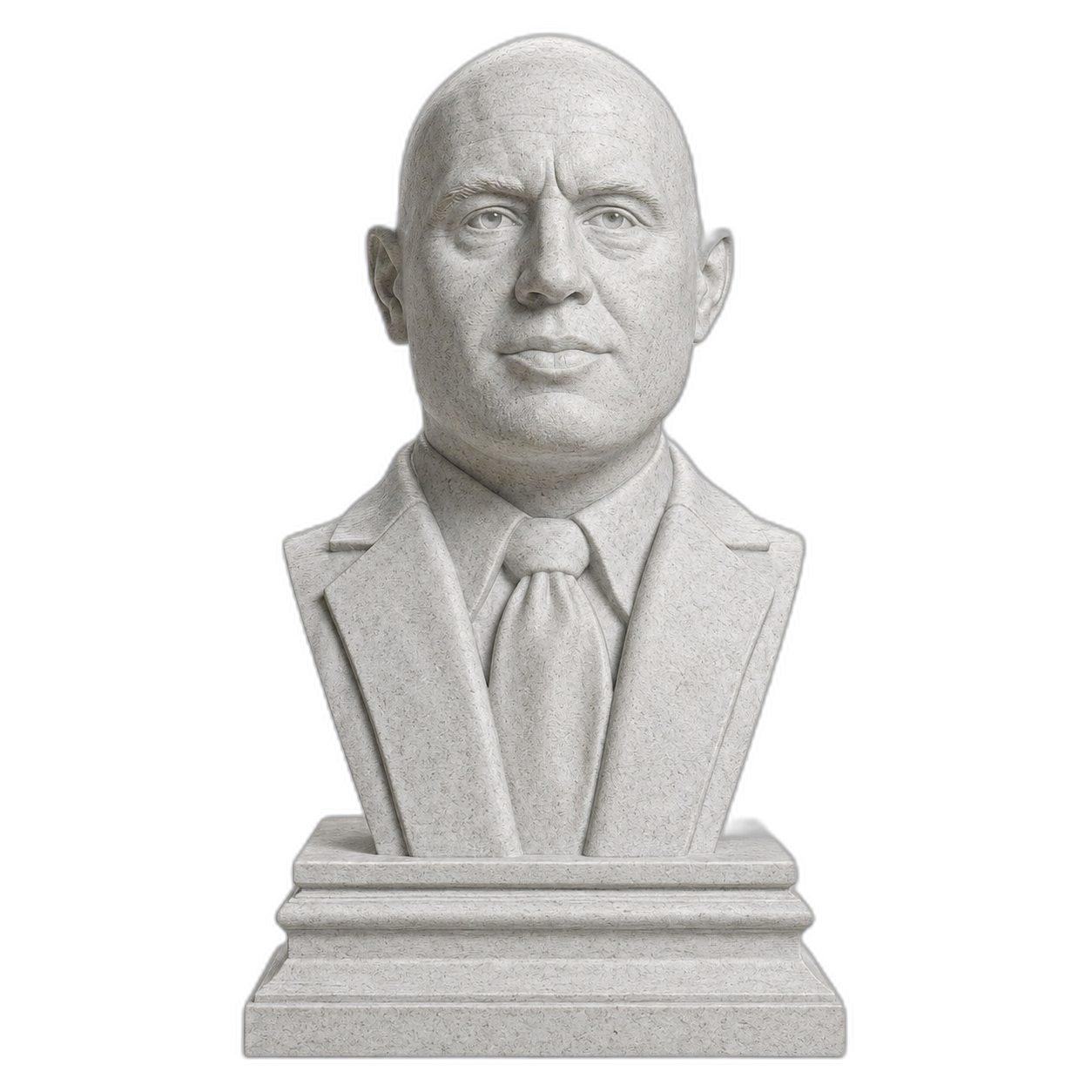 Joe Rogan Marble Stone collectible bust