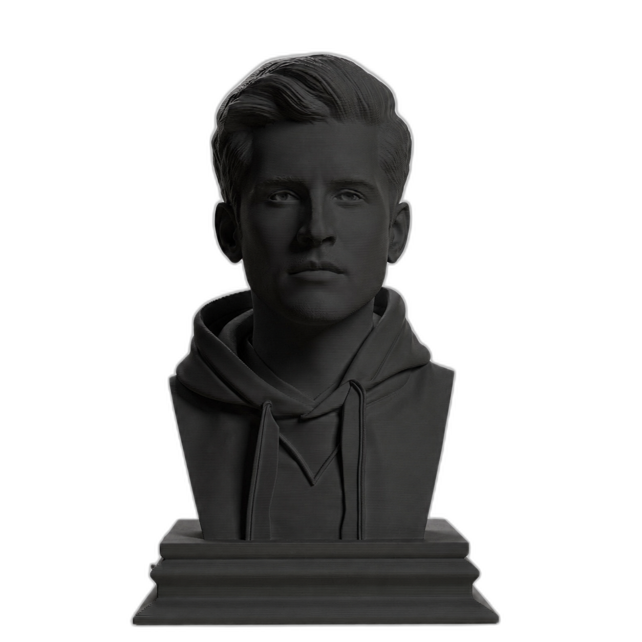 Ludwig Ahgren Charcoal Black collectible bust