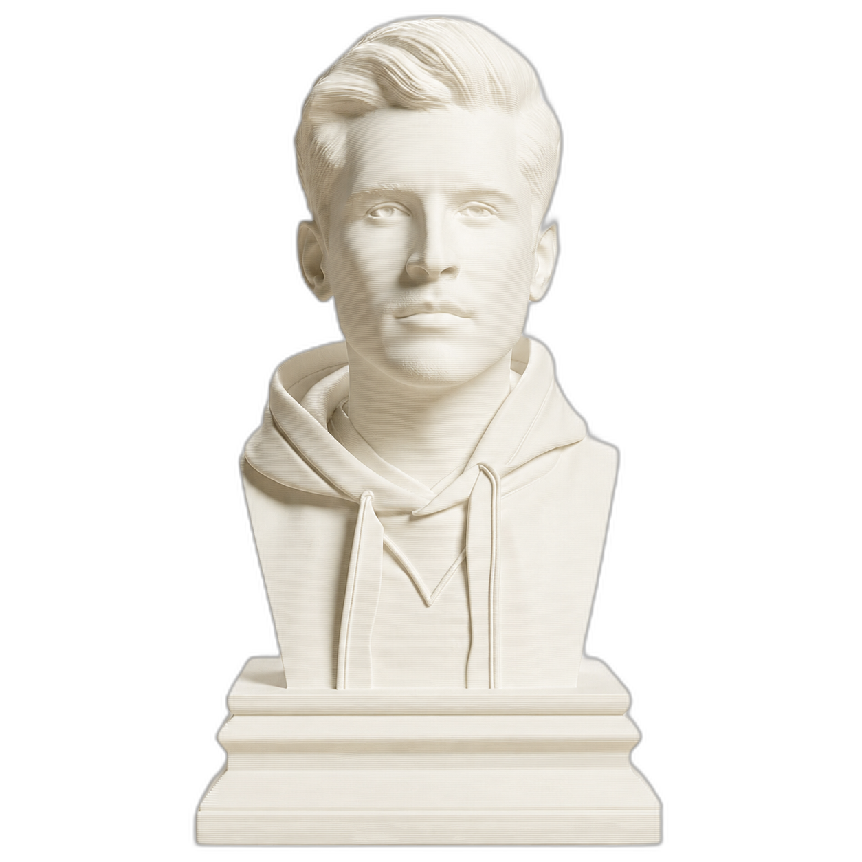 Ludwig Ahgren Ivory White collectible bust