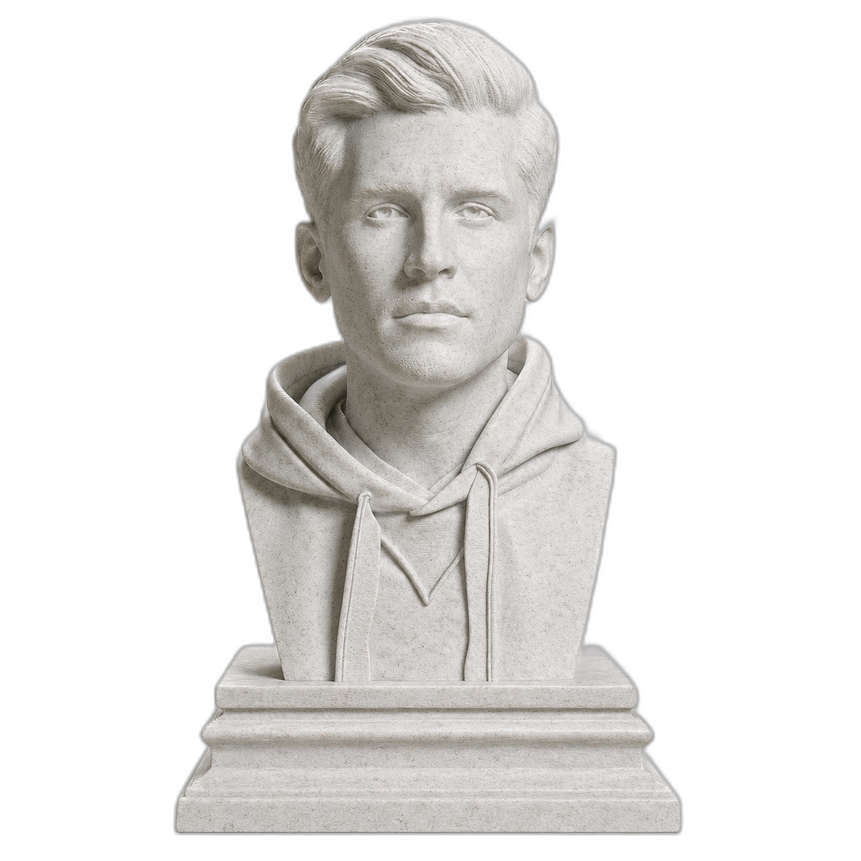 Ludwig Ahgren Marble Stone collectible bust