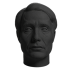 Mads Mikkelsen Charcoal Black collectible bust