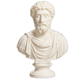 Marcus Aurelius Ivory White collectible bust