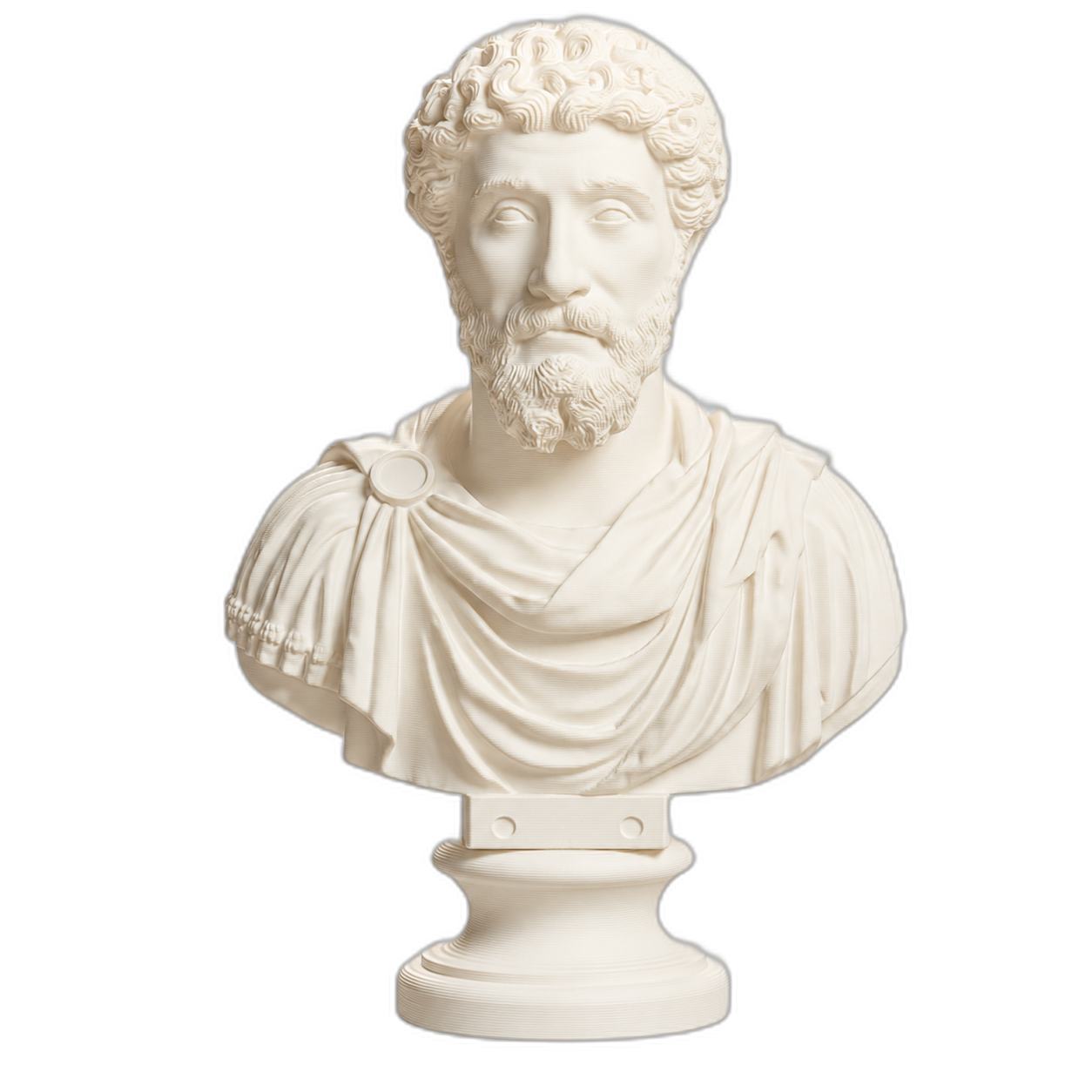 Marcus Aurelius Ivory White collectible bust
