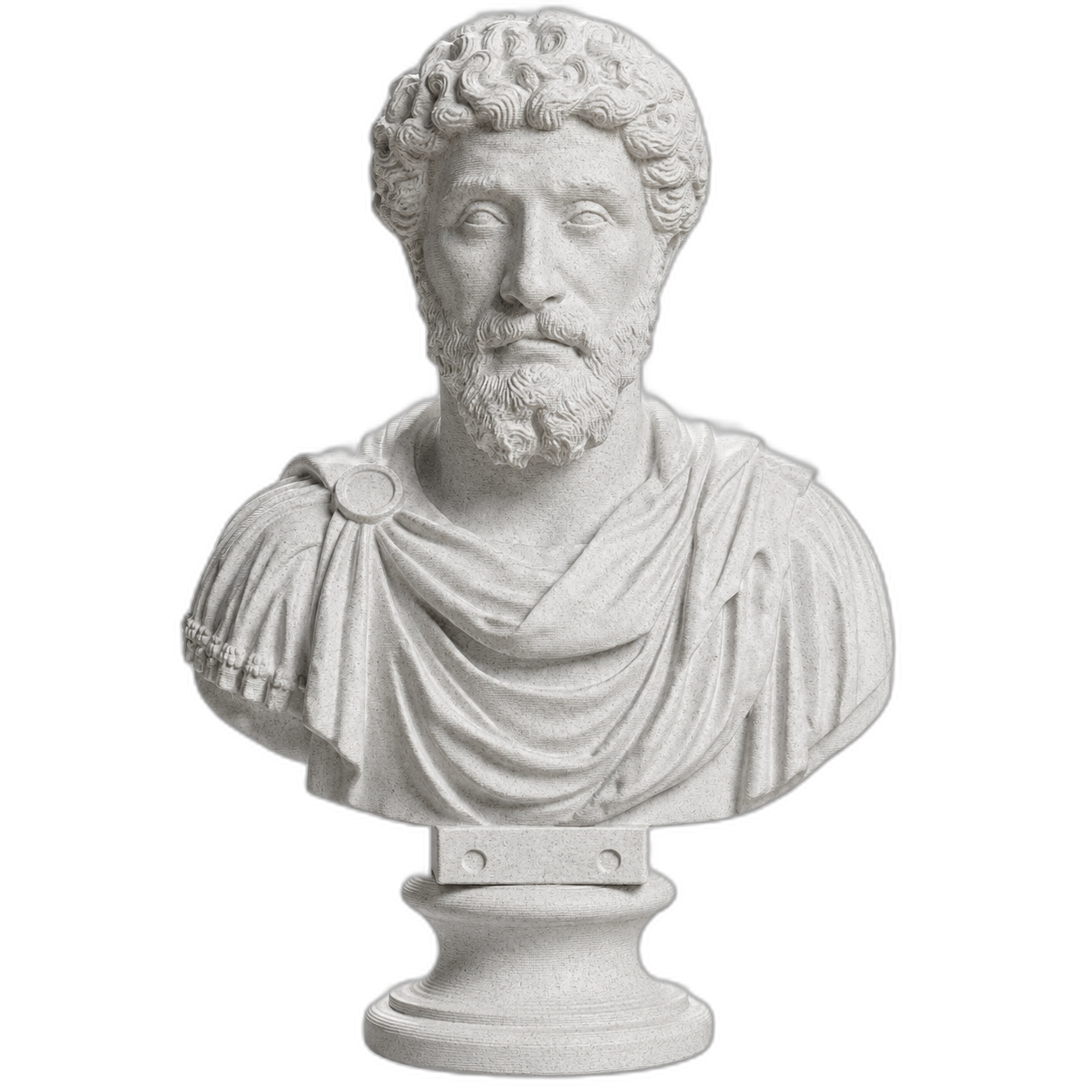 Marcus Aurelius Marble Stone collectible bust