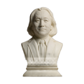 Michio Kaku Ivory White collectible bust