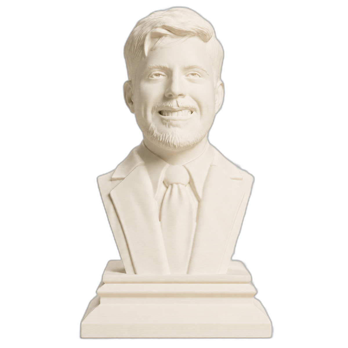 MrBeast Ivory White collectible bust