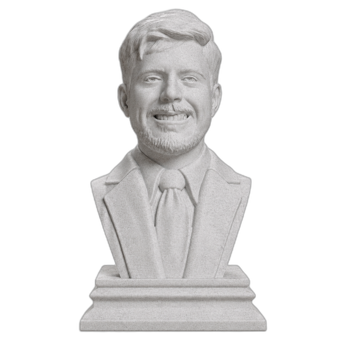 MrBeast Marble Stone collectible bust