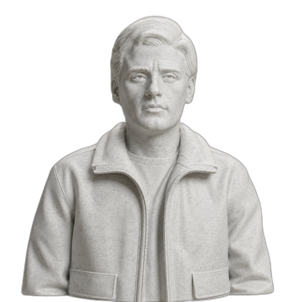 Oscar Isaac Marble Stone collectible bust