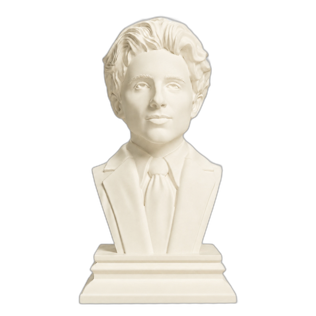 Timothee Chalamet Ivory White collectible bust