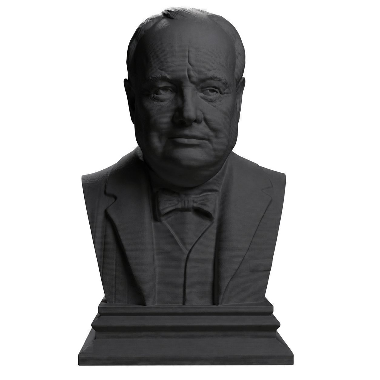 Winston Churchill Charcoal Black collectible bust
