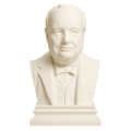 Winston Churchill Ivory White collectible bust