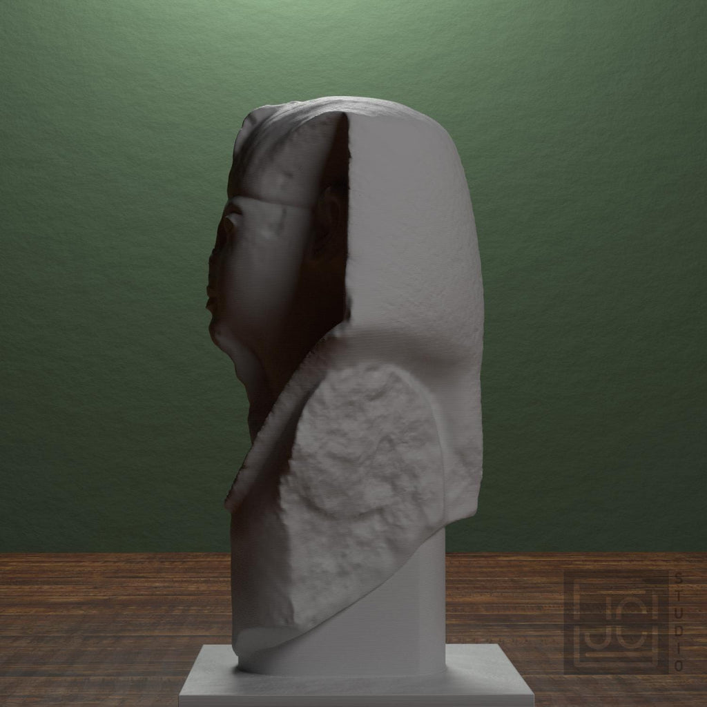 Head of a 19th Dynasty Pharaoh supplemental reference photo 4
