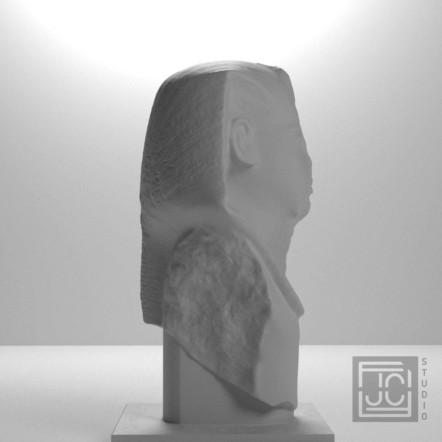 Head of a 19th Dynasty Pharaoh supplemental reference photo 7