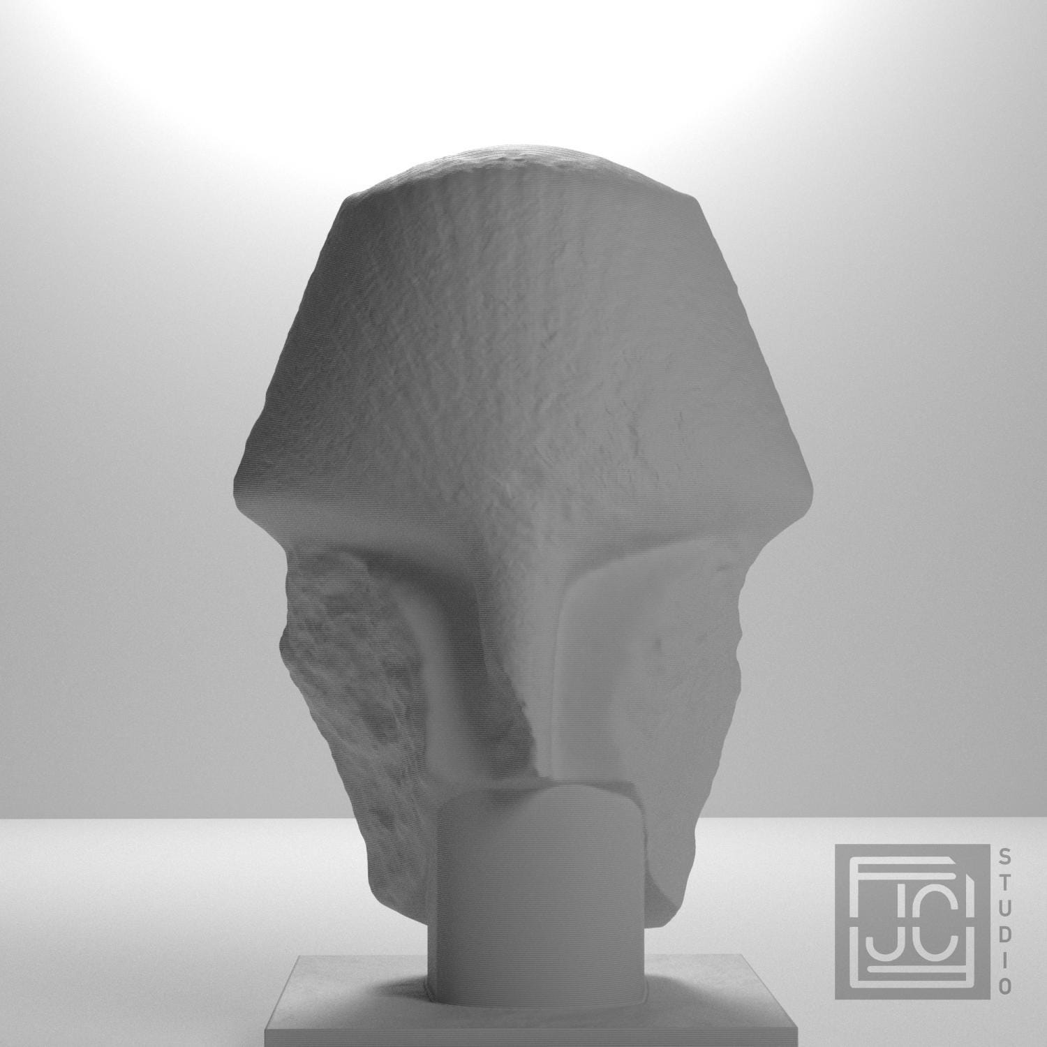 Head of a 19th Dynasty Pharaoh supplemental reference photo 9